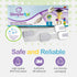 Adjustable & Reusable Child Safety Cabinet Locks & Latches, Baby Proofing Door Window, Cabinet, Toilet, & Refrigerator Lock, Child Safety Strap Lo...