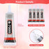 4 PCS 50ML B7000 Crafts Glue Super Adhesive, Multipurpose B-7000 Rhinestones Bonding Glue Flexible Clear Glue for DIY Jewelry Beads Fabric Cloth N...
