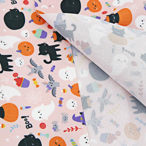 Halloween Fabric,Halloween Fat Quarters Fabric Bundles 8 PCS,Skull Pumpkin Spooky Theme Fabric 19.7 X 19.7 in for Sewing Dressmaking Thanksgiving ...