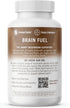 OM Mushroom Superfood Brain Fuel Mushroom Powder Capsules Superfood Supplement, 90 Count, 30 Days, Lion's Mane, Reishi Blend plus Folate, Mental C...