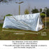 Emergency Survival Tent 2 Person Waterproof Reflective, Thermal Space Blanket for Camping, Life Saving Equipment, Outdoor Mountain Shelter (1 Pack...