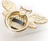 Allengel Bee Phone Ring Holder Finger Kickstand with Crystal, Cute Phone Ring Grip Holder for iPhone or Smartphone Cases, Gold Black...