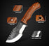 8.5 Inch Handmade High Carbon Steel Tracker Knife - Fixed Blade With Sheath -Full Tang Knife - Survival Knife - Hunting Knife - Tactical Knife for...