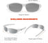 Polarized Sports Sunglasses for Men - UV400 Baseball Running Cycling Golf Glasses...