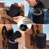 ARVOK Camera Lens Case, Water Resistant Protective Lens Pouch for DSLR Camera Lens, 4 Size Thick Camera Lens Bag for Nikon, Tamron, Sigma, Pentax,...