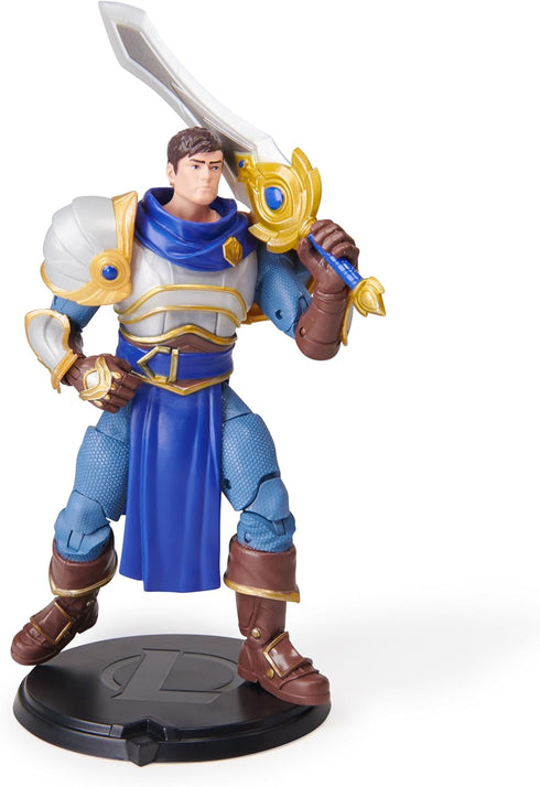 Official Garen Premium Collectible Action Figure with Base, Over 6-Inches Tall, The Champion Collection, Collector Grade, Ages 14 and Up...