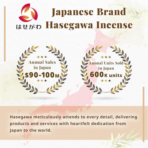 Hasegawa Incense Accessories: 'Fujibai' Fine White Ash 4.13" - Specially Refined for Clean, Odorless Burn, Optimized for Even Incense Burning, Sui...