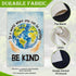 In A World Where You Can Be Anything Be Kind Welcome Garden Flag Yard Outdoor Farmhouse Decorations, Waterproof Double Sided Printing, Earth Peace...