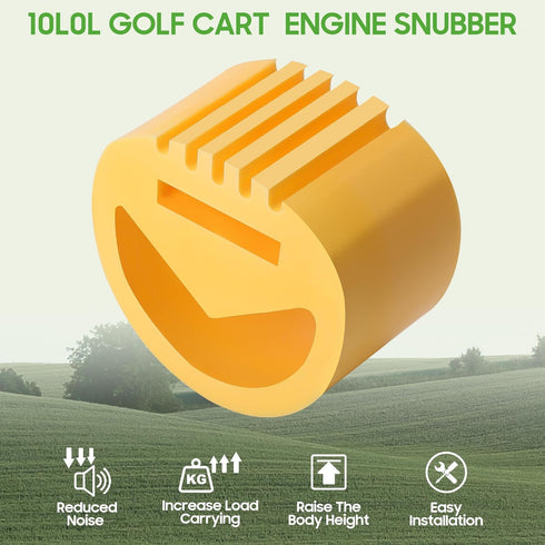 10L0L Motor Mount Vibration Dampener Engine Snubber for Club Car DS and Precedent,Replace OEM 1012164 1025403-01 (1 Pack)...