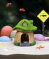 Fish House for Aquarium Aquarium Decorations Fish Hideout Mushroom Fish Tank House with Lifelike Moss (Mushroom)...