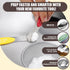 Magnetic Measuring Spoons Set of 8 Stainless Steel Stackable Dual Sided Nesting Teaspoons and Tablespoons for Measuring Dry and Liquid Ingredients...