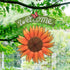 Sunflower Welcome Sign Metal Hanging Welcome Plaque for Wall Front Door - Decorative Flower Yard Signs Spring Wreath Decor for Garden Porch Patio ...