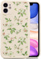 ZTOFERA Compatible with iPhone 11 Case for Girls Women, Floral Flower Pattern Design Silicone Case, Slim Shockproof TPU Protective Bumper Case Cov...