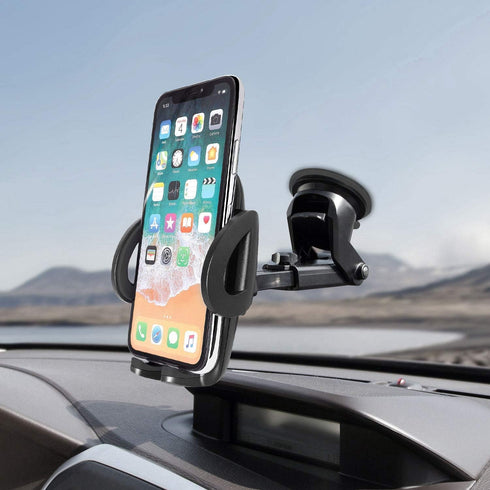 Cellet Telescoping Arm Car Phone Holder – Adjustable Dashboard & Windshield Mount for Smartphones...