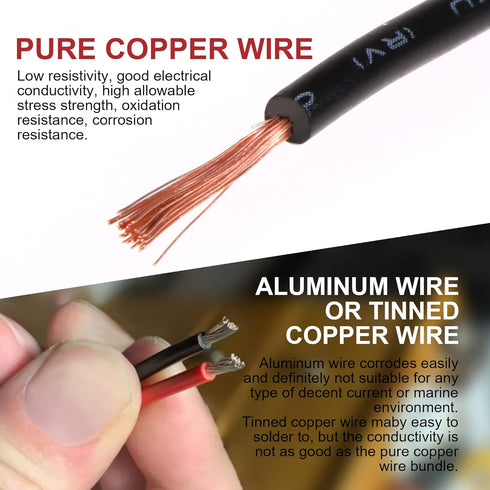 2 Pin Connector Waterproof Connector,Male and Female Way 16 AWG Wire Suitable for car Truck, Boat and Other Wire Connection (5 kit)...