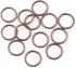 200 Pieces - 8mm Jump Rings Antique Copper Tone - 18 Gauge (1mm Thickness)...