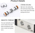 AOMAG Pneumatic 1/4" PT Solenoid Valve 4V210-08 DC 24V Single Coil Pilot-Operated Electric 2 Position 5 Way Connection Type...