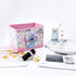 2PCS Stitch Collapsible Storage Foldable Cube Storage Box Stitch Desk Room Decoration Boxes Desk Baskets Winnie Makeup Holder Organizer for Gils W...