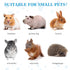Bunny Cooling Pad Rabbit Hamster Cooling Mat Chinchillas Cooling Pad Aluminum Silver Metal Summer Cooling Mat for Hamster Bunny Guinea Pig and Oth...