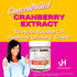 vH essentials Probiotic Gummies with Prebiotics & Cranberry, Concentrated Extract for Urinary Tract Health, Supports Vaginal Microflora Balance fo...