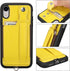 TOOVREN Cover for iPhone XR Wallet Case with Lanyard Strap Card Holder Protective Cover with Stand Wallet Leather PU Adjustable Detachable Lanyard...