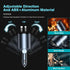 Retractable Car Charger,68W 4 in 1 Super Fast Charge Car Phone Charger,Retractable Cables (31.5 inch) and 2 USB Ports Car Charger Adapter for iPho...