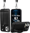 TOOVREN Wallet Case for iPhone 12 Pro Max Lanyard Case with PU Leather Kickstand Detachable Neck Strap Cover for iPhone 12 Pro Max 6.7" for Men Wo...