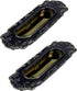 2pcs European Recessed Flush Pull Sliding Closet Door Handles Recessed Finger Pulls Flush Pocket Door Pull for Cabinet Dresser Drawer Bronze Tone ...