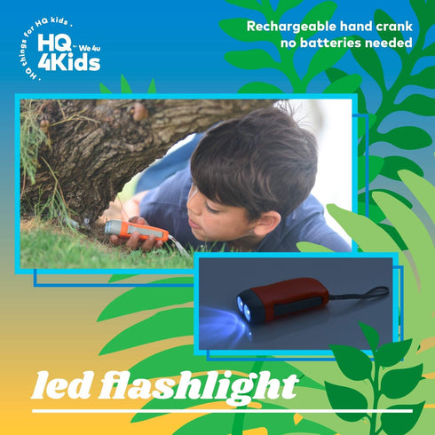 Outdoor Adventure Kit for Kids: Binoculars, Compass, Magnifying Glass & Flashlight. 3-12 Year Old Boys & Girls...