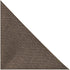 King & Priory Highland Weave Hessian Brown Pocket Square, Handkerchief...