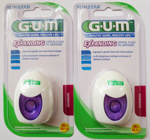 GUM Expanding Dental Floss 2030 43.3 Yd (Pack of 2)...