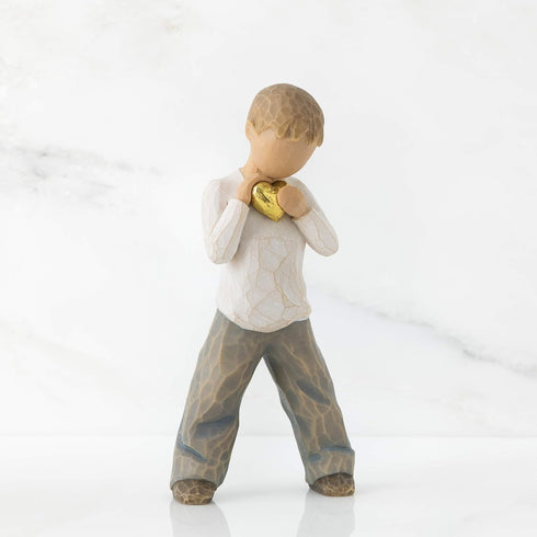 Willow Tree Heart of Gold, Sculpted Hand-Painted Figure...