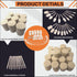 100PCS Polishing Buffing Wheel for Dremel Polishing Kit, Polishing Wheel for Dremel Tool Accessories, with 1/8" Shank for Dremel Buffing Wheels...