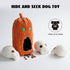 Nocciola 4 PCS Small Dog Toys, Puppy Dog Toys to Keep Them Busy, Durable Plush Dog Toys for Small Medium Size Dogs, Funny Dog Squeaky Toys for Bor...