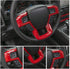 Voodonala Red Steering Wheel Cover Trim for 2015 2016 2017 Ford F150 F250 F350 Super Duty...