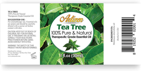 Artizen 30ml Oils - Tea Tree Essential Oil - 1 Fluid Ounce...
