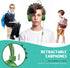 QearFun Dinosaur Headphones for Boys Kids for School,Kids Wired Headphones with Microphone & 3.5mm Jack,Teens Toddlers Noise Cancelling Headphone ...