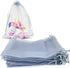 100PCS 6x9 Inches Organza Drawstring Pouches Jewelry Party Wedding Favor Gift Bags (6x9, Gray)...