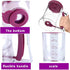4 Cup Pancake Cupcake Batter Dispense, 900mL Pancake Dispenser For Batter With Measuring Label Squeeze Handle Bracket and Silicone food brush for ...