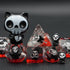 Black Skull Resin Dice,Skull Inclusion Polyhedral Dice Set,Role Playing Games Dice Set for D&D...