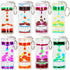 Dynamic Liquid Timers Key Chain Set, Colorful Motion Bubbler Timekeeper Key Chain, Liquid Hourglass Keychains...