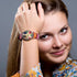 Ladies Watches for Women - Boho Hippie Womens Watches, PU Leather Woven Rainbow Watch...