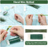 Floral Tape and Floral Wire, Paxcoo Floral Arrangement Kit with Green Floral Tape and Floral Wire, Boutonniere Flower pin, Wire Cutter for Wreath ...