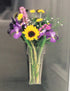 Gadjit Vinyl Window Vase Shaped Like a Flower Pot - Suctions to Windows and Mirrors, Holds Bouquet of Flower Stems and Water, Clear Flexible Vinyl...
