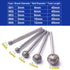 Atoplee Diamond Grinding Bit 36# Diamond Mounted Point Coated Course Burrs Set Fits Rotary Tools,Diamond Tools Set for Jewelry,Glass,Stone,Ceramic...