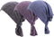 3 Colors Chemo Cancer Head Scarf Hat Cap Ethnic Cloth Print Turban Headwear Women Women's Ruffle Beanie Scarf...