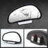 Car Blind Spot Mirror, HD Glasses Car Auxiliary Mirrors, Car Rearview Mirror Convex Wide Angle Stick + Clip On, Adjustable for Cars SUV Trucks Lef...