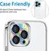 for iPhone 14 Pro and iPhone 14 Pro Max Camera Lens Protector, Anti-Scratch Tempered Glass Camera Screen Protector Shockproof Full Protective Came...