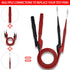 10 Pcs Multimeter Test Leads Kit With Double Ended Alligator,Insulated Clips,Banana Plug Test Leads,Test Probes 1000V 15A CAT III for Fluke,KAIWEE...