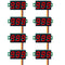 8Pcs Red 0.36 Inch DC LED Voltage Display Voltmeter Digital DC Meter Head Variable Power Display Digital Display Module...